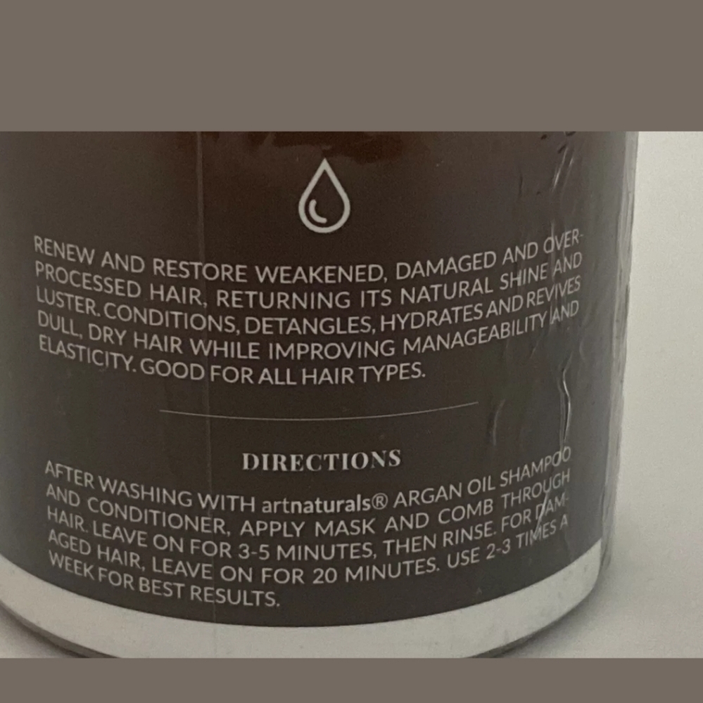 (2 )ARTNATURALS Hair Mask 8oz each - Picture 4 of 4
